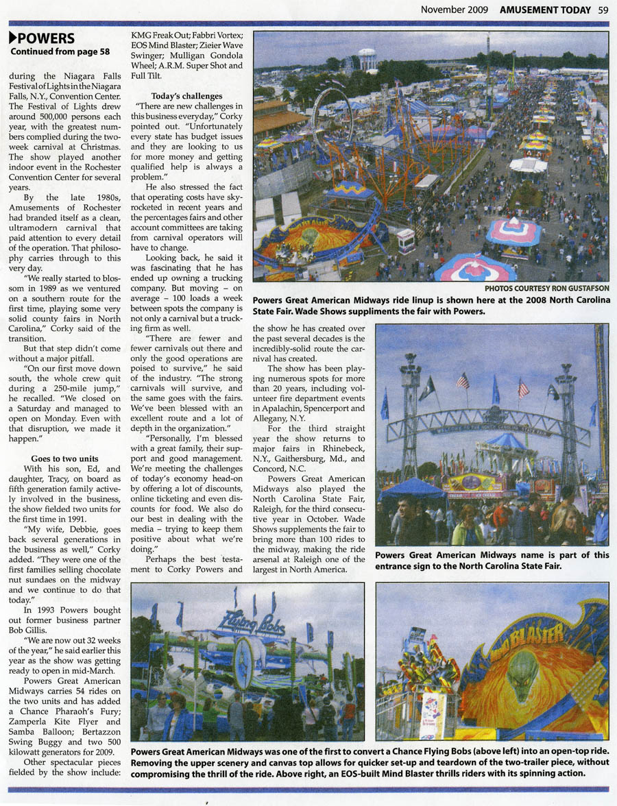 article Amusment Today 2009